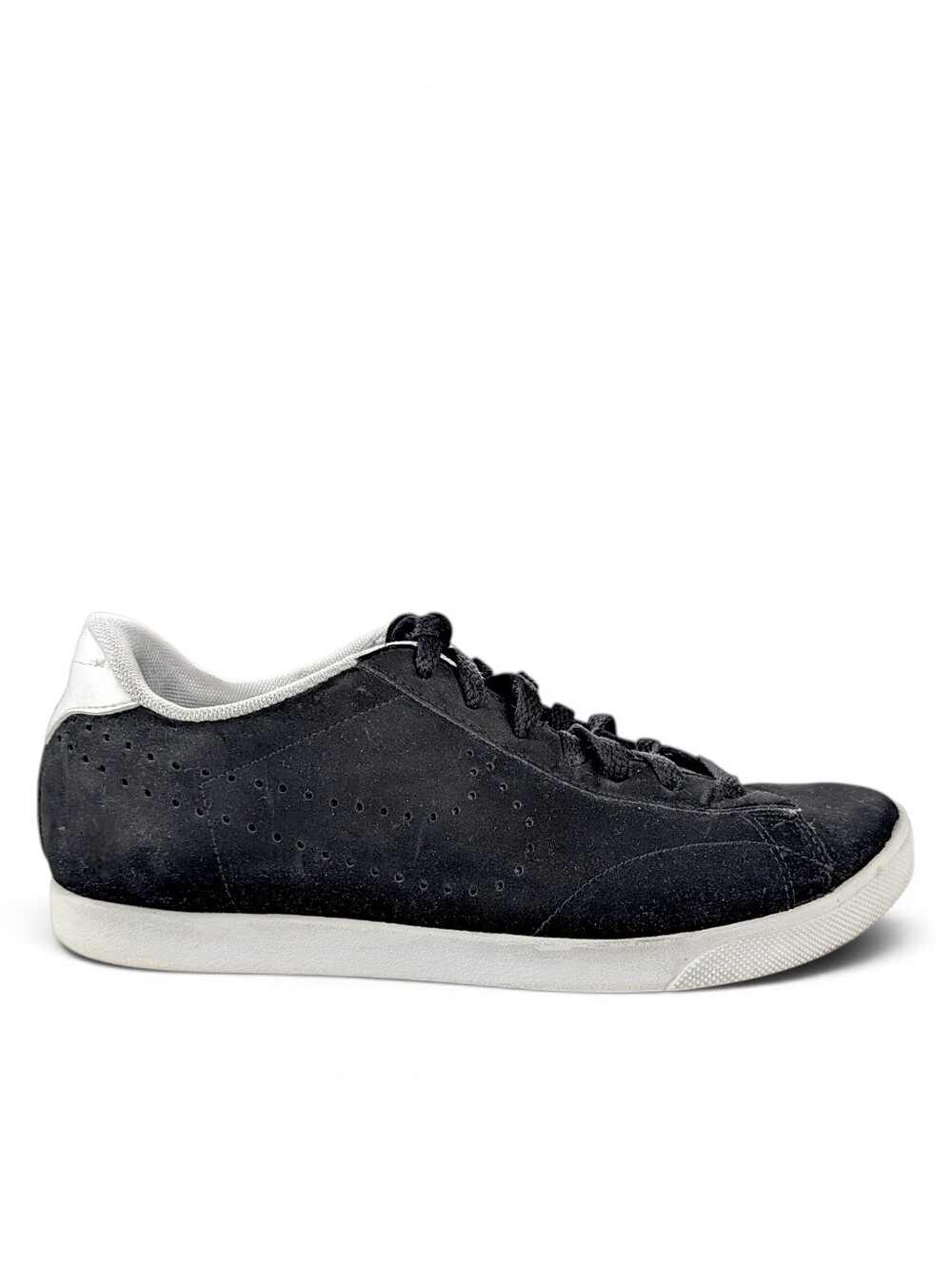 Nike Racquette Black Suede Sneakers Size Women's 8 Low Top Athletic Retro Shoes